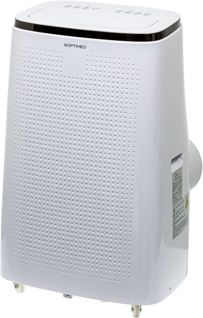 OPC-A01-160HP 4700W/16000BTU reversible mobile air conditioner, up to 45 m², 3 fan speeds, LED display, 24H timer mode, sleep cycle mode, dehumidification mode